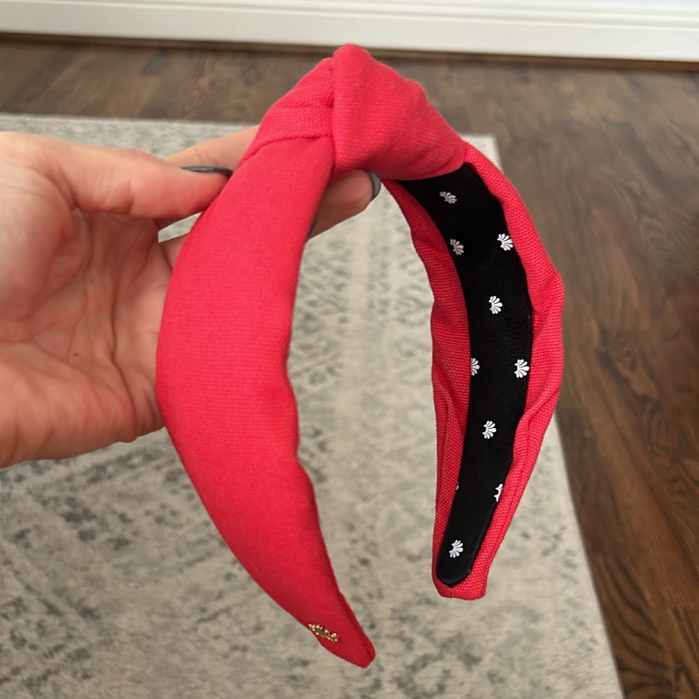 Lele Sadoughi red headband